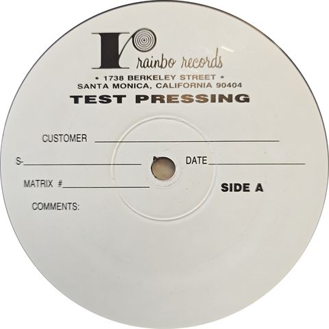 Side 1 Label