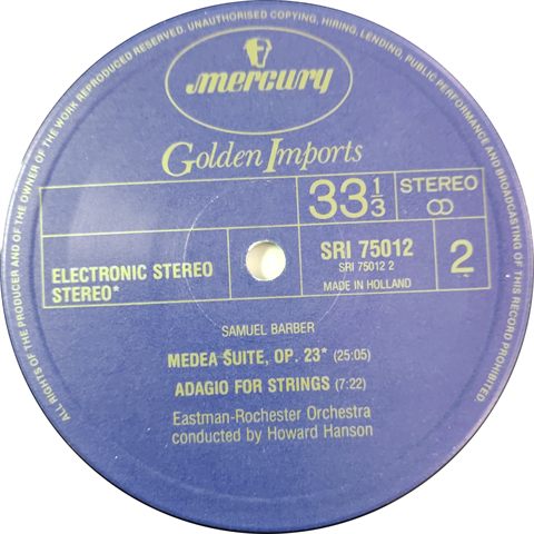 Side 2 Label