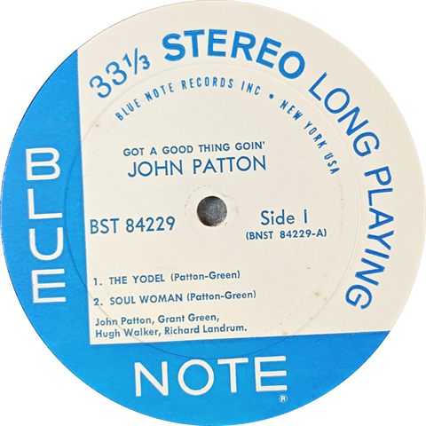 Side 1 Label