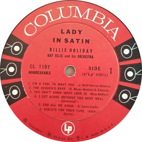 Side 1 Label