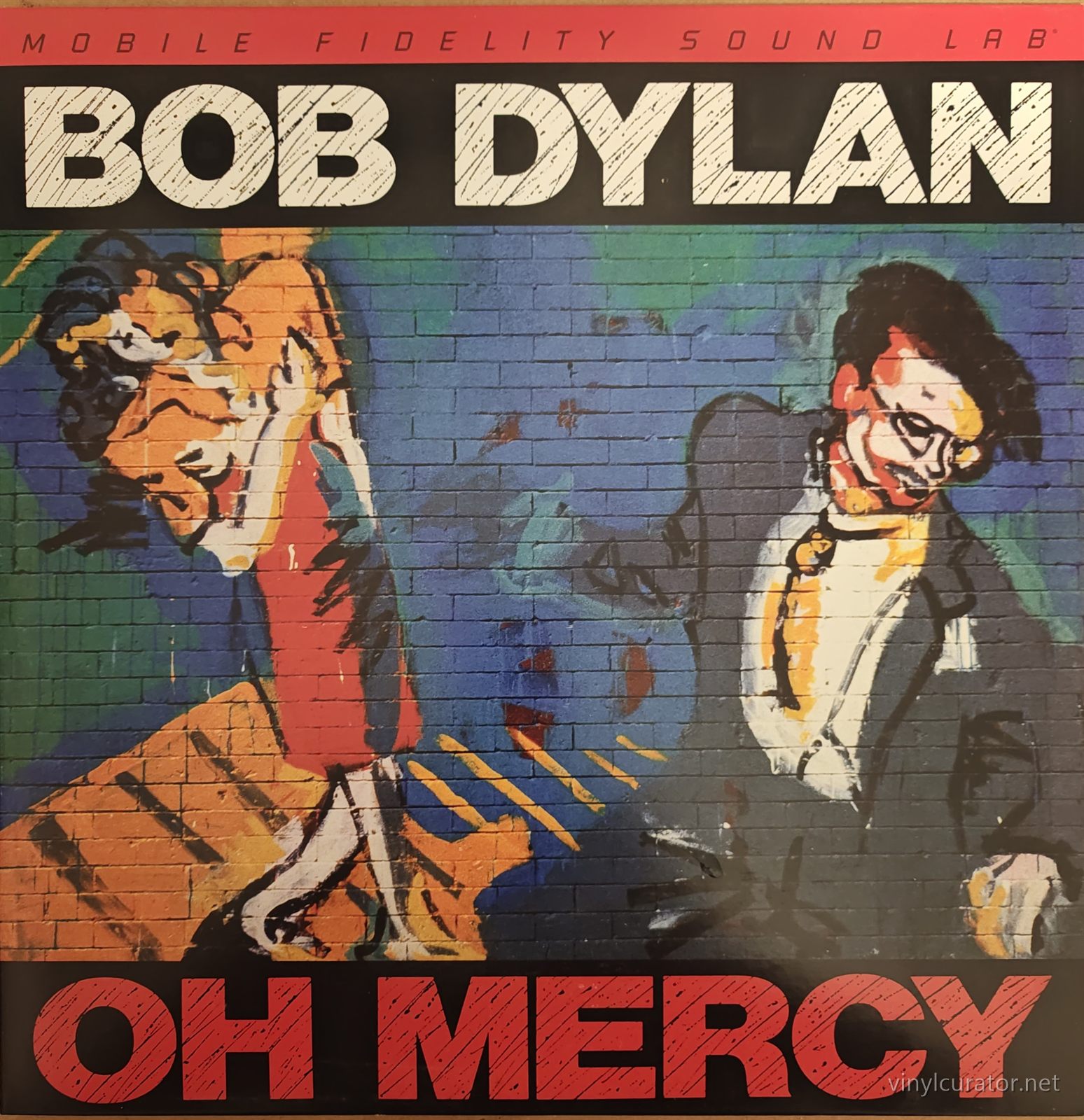 Bob Dylan - Oh Mercy: Front Cover