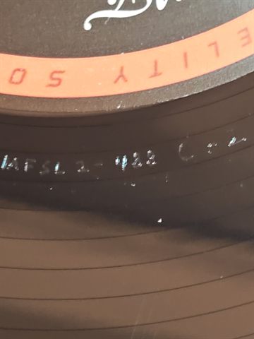Side 3 Matrix Runout C1