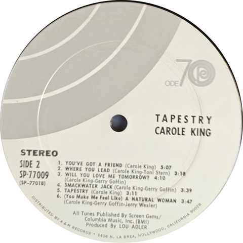 Side 2 Label