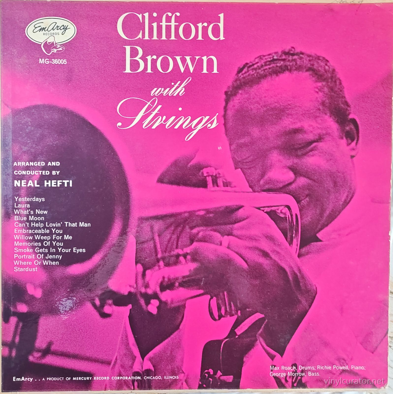 Clifford Brown - Clifford Brown with Strings: Front Cover