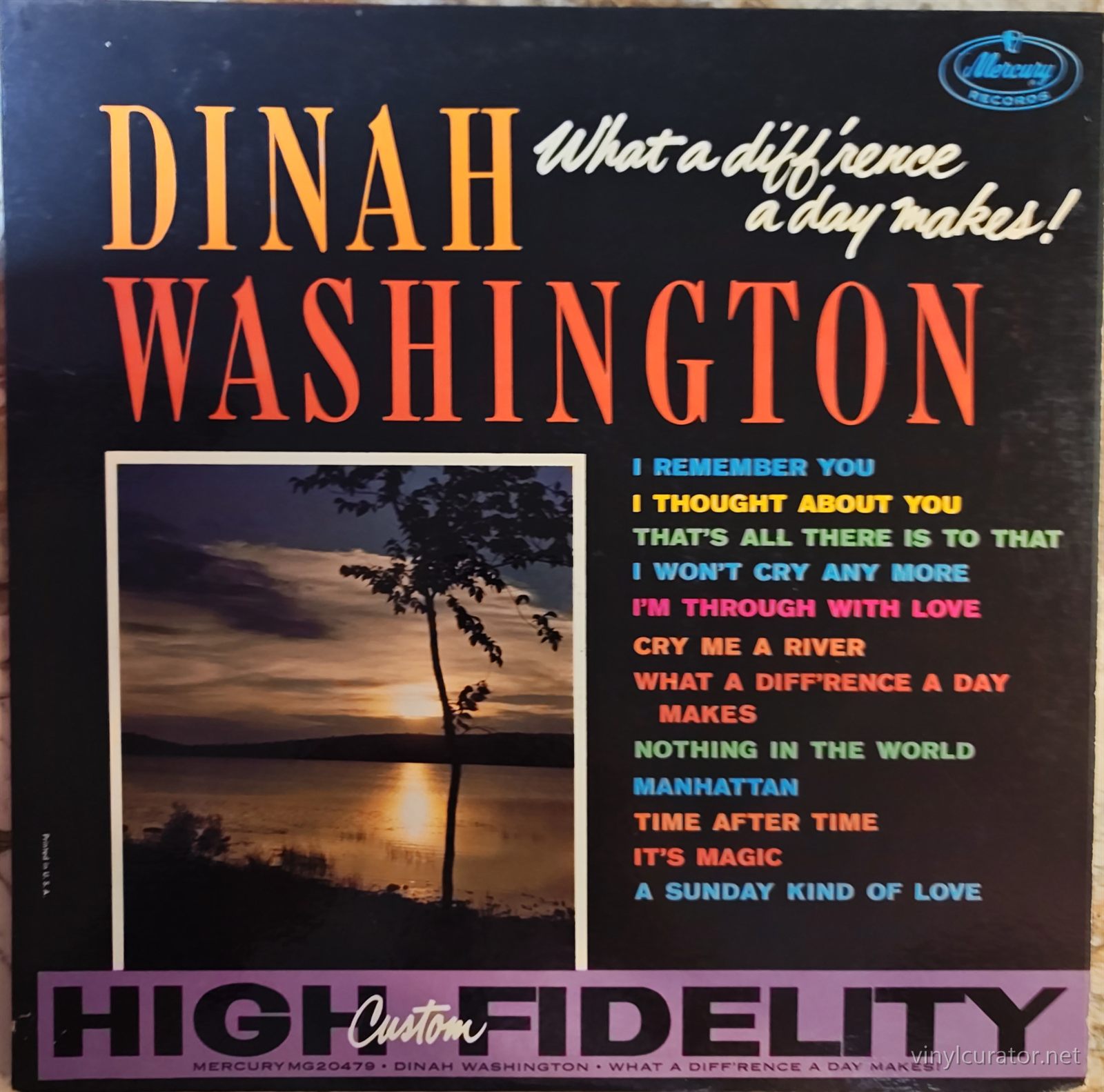 Dinah Washington - What a diff'rence a day makes!: Front Cover