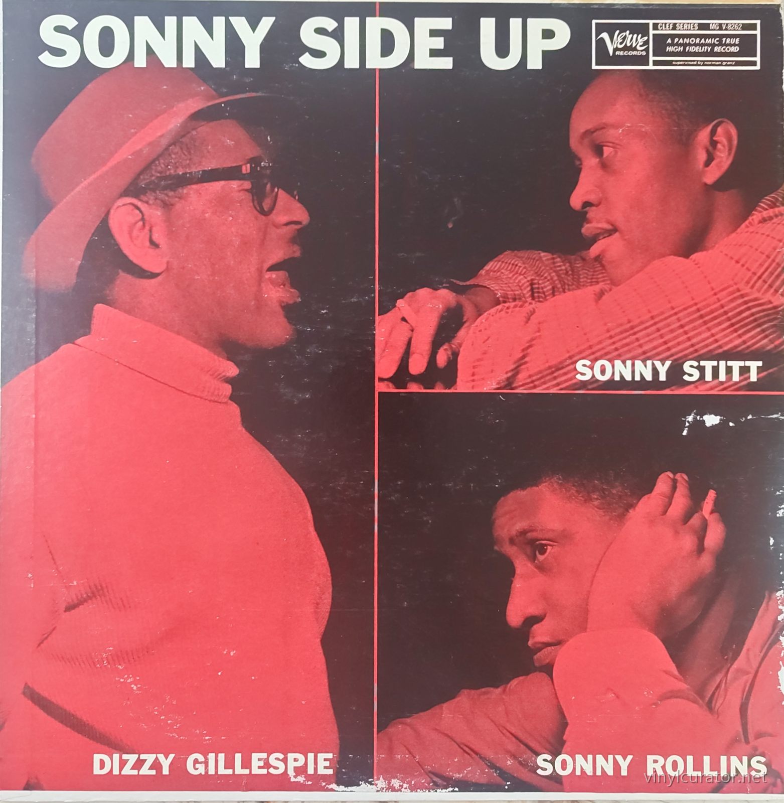 Dizzy Gillespie, Sonny Stitt, Sonny Rollins - Sonny Side Up: Front Cover