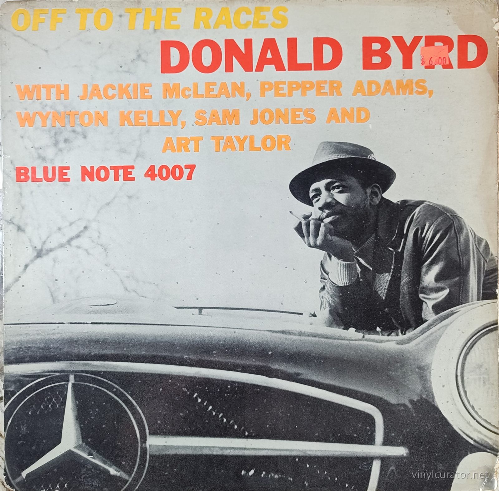 Donald Byrd - Off to the Races: Front Cover