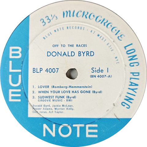 Side 1 Label