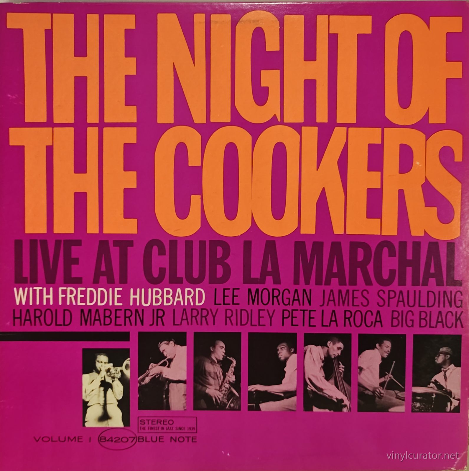 Freddie Hubbard - The Night of the Cookers - Live at Club La Marchal, Volume 1: Front Cover
