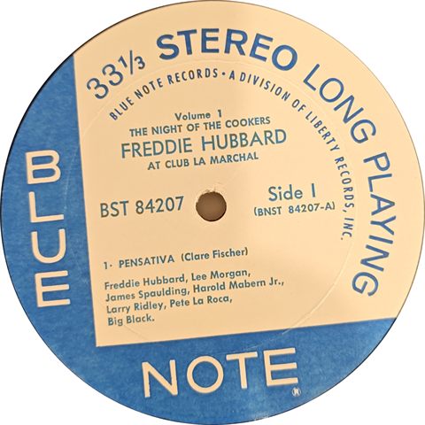 Side 1 Label