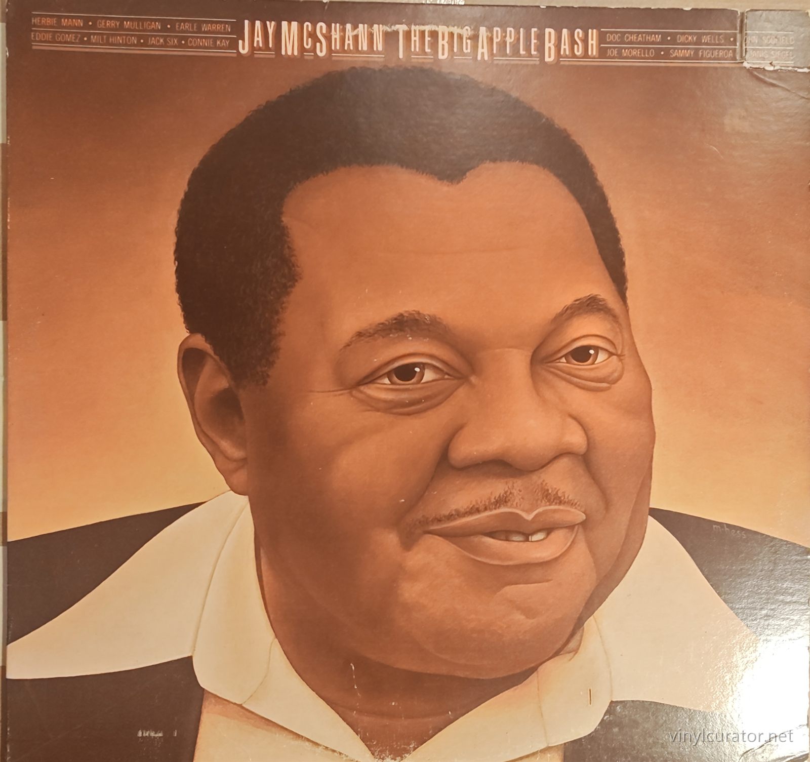 Jay McShann - The Big Apple Bash: Front Cover