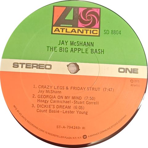 Side 1 Label