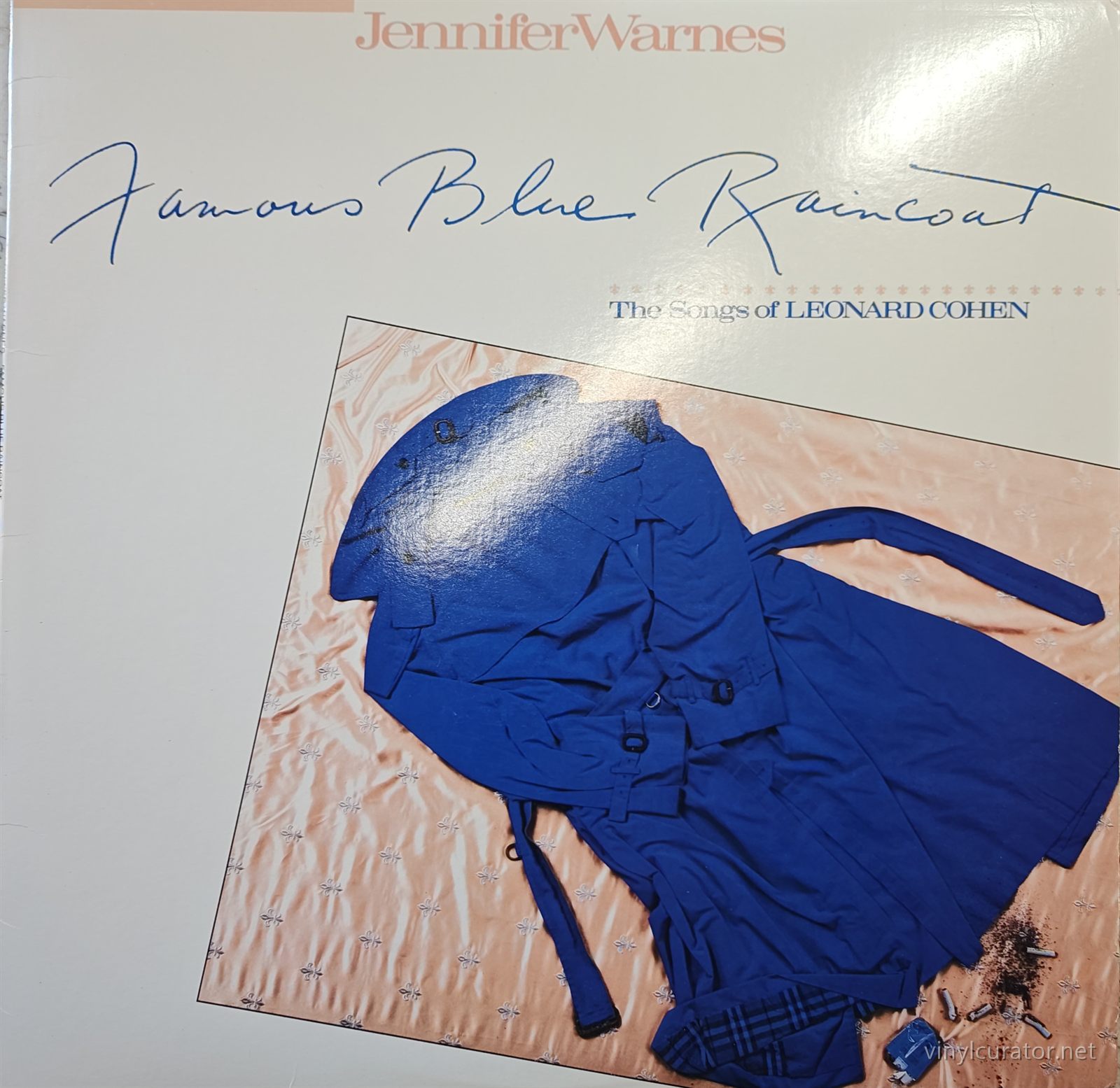 Jennifer Warnes - Famous Blue Raincoat (The Songs of Leonard Cohen): Front Cover
