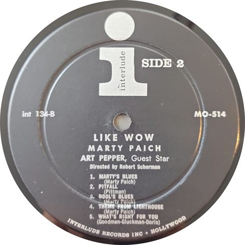 Side 2 Label