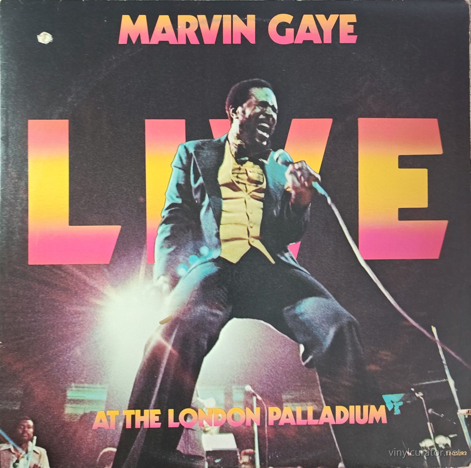 Marvin Gaye - Marvin Gaye Live At The London Palladium: Front Cover