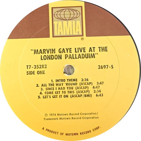 Side 1 Label