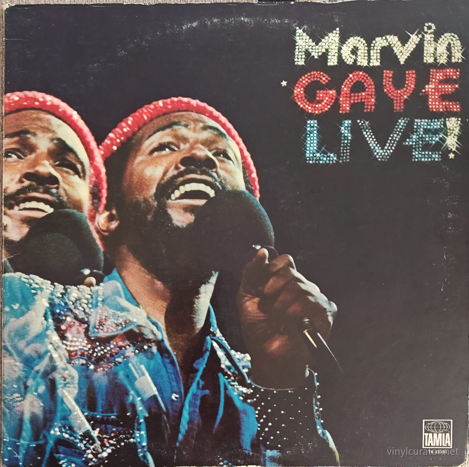 Marvin Gaye - Marvin Gaye Live!: Front Cover