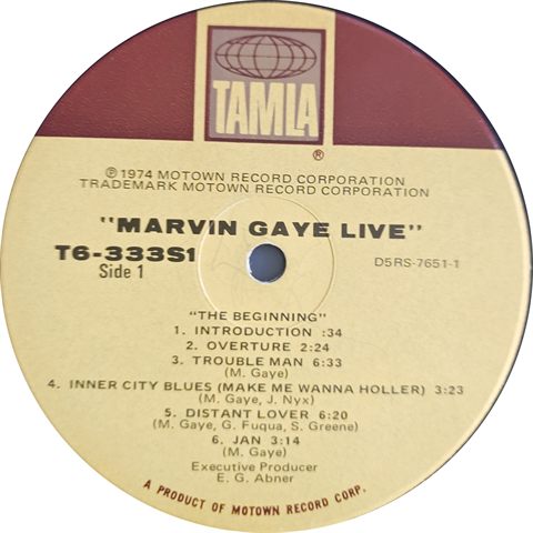 Side 1 Label