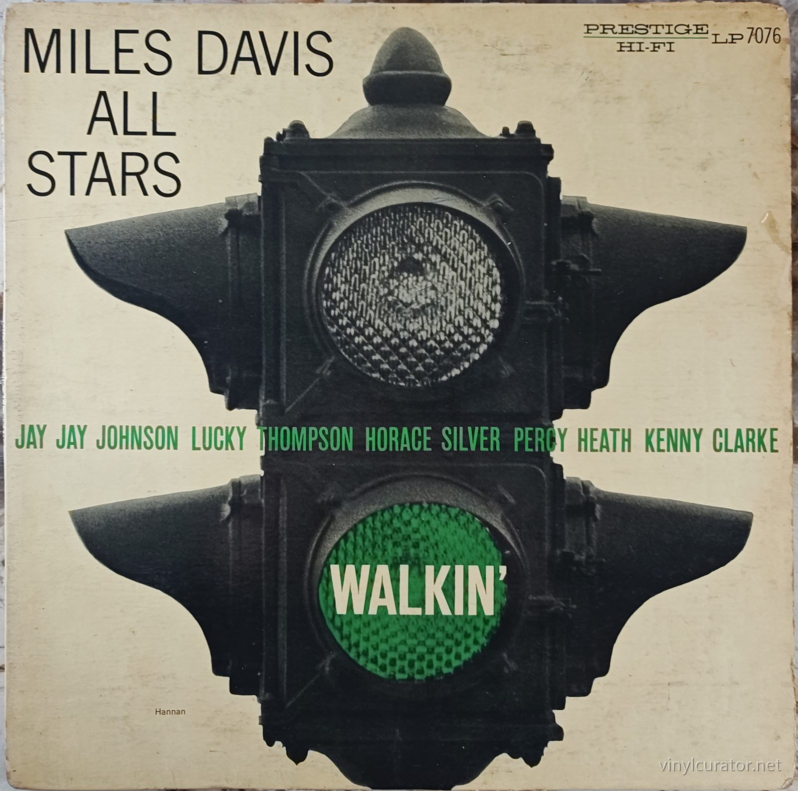 Miles Davis All Stars - Walkin': Front Cover