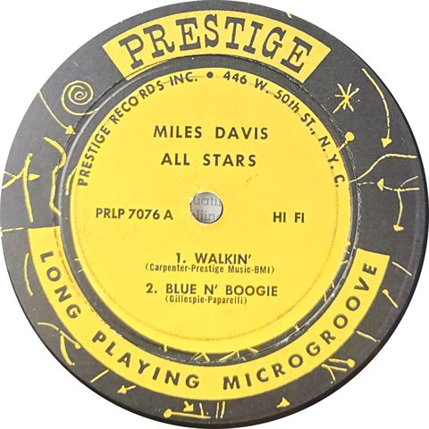 Side 1 Label