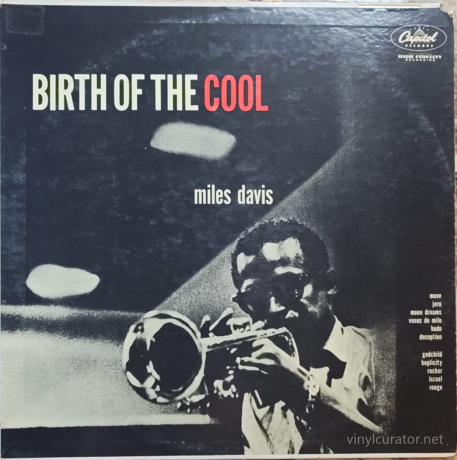 Miles Davis - Birth of the Cool: Front Cover