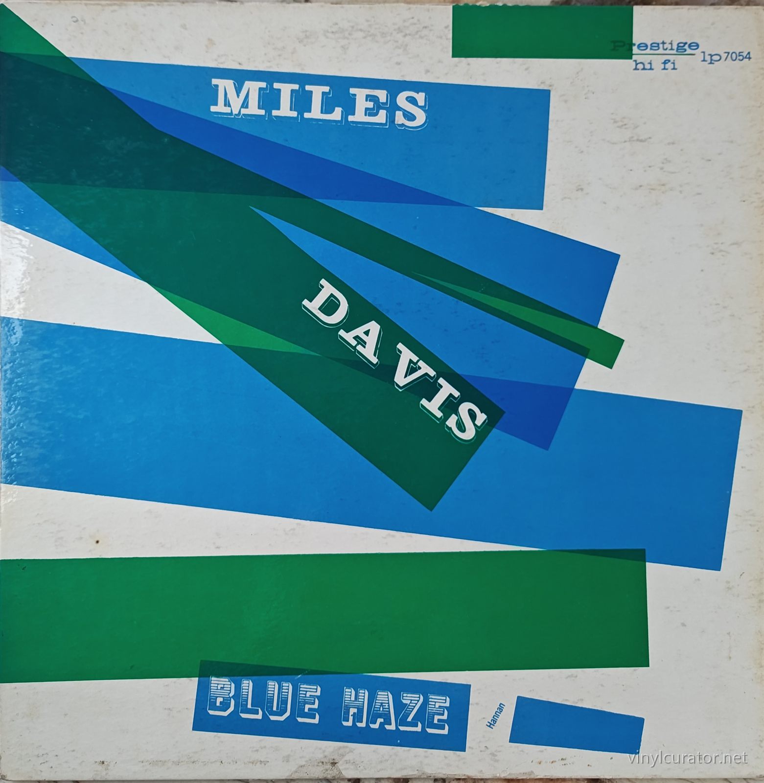 Miles Davis - Blue Haze: Front Cover