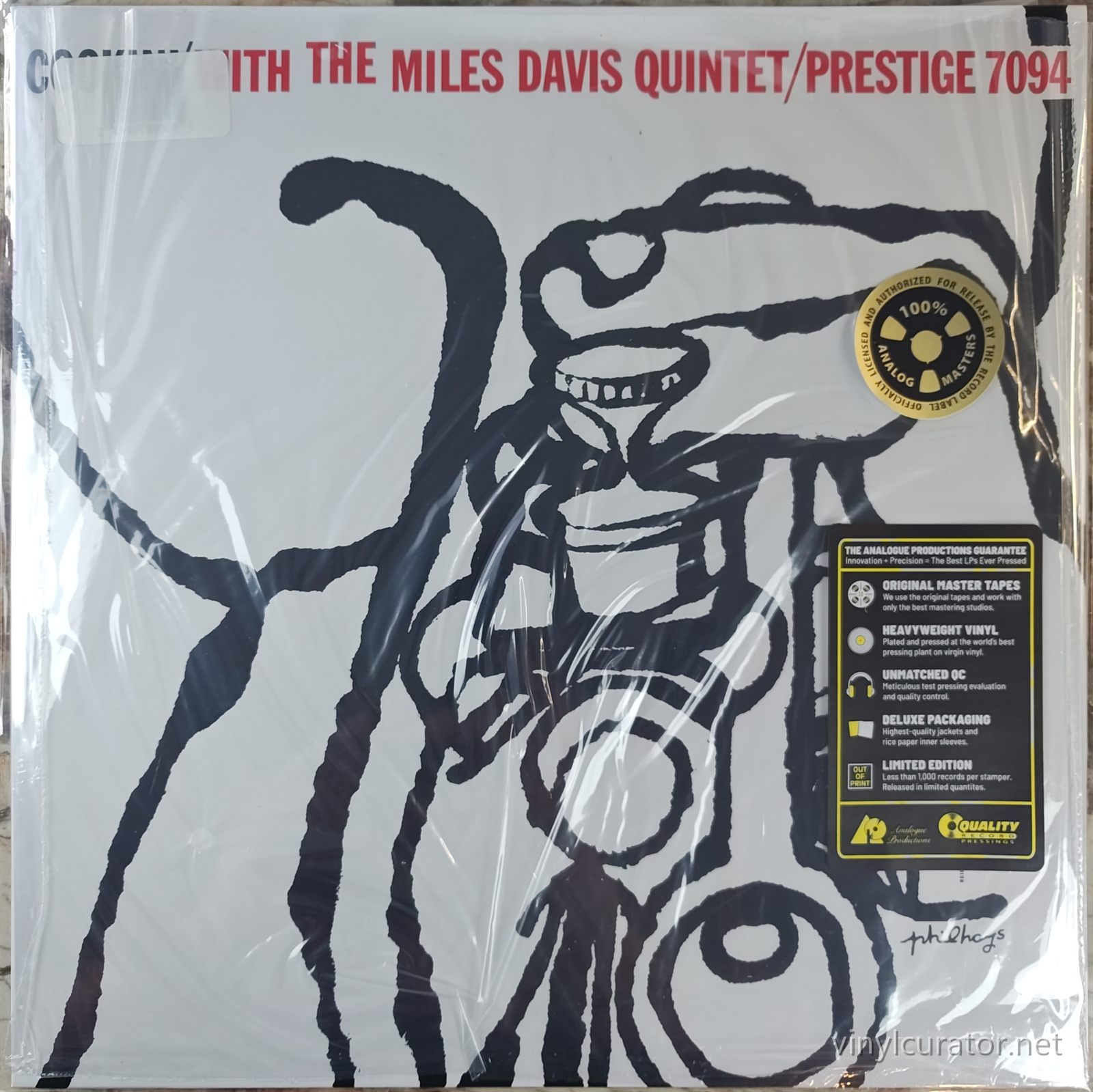 The Miles Davis Quintet - Cookin' with the Miles Davis Quintet: Front Cover