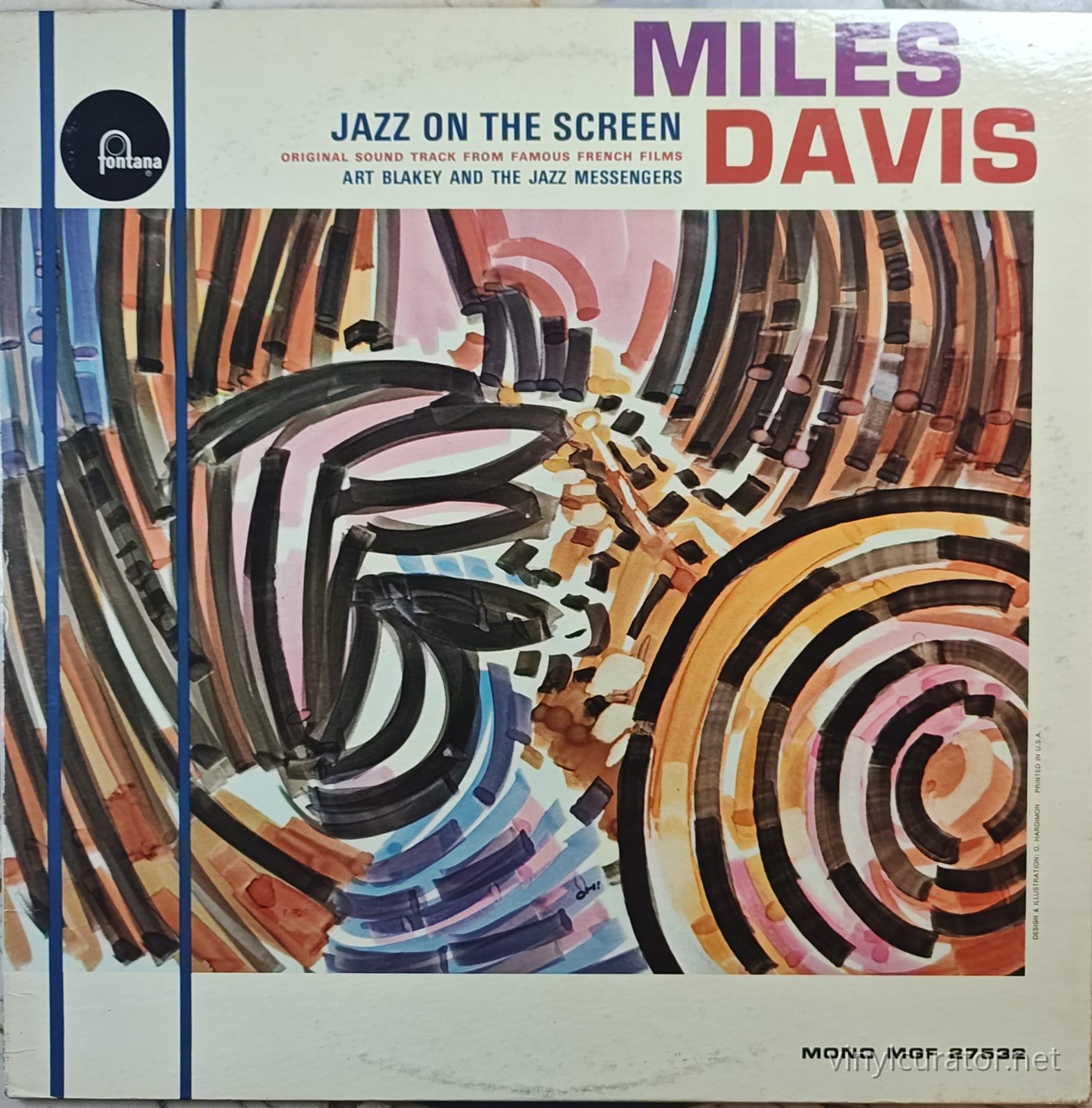 Miles Davis / Art Blakey And The Jazz Messengers - Jazz On The Screen: Front Cover