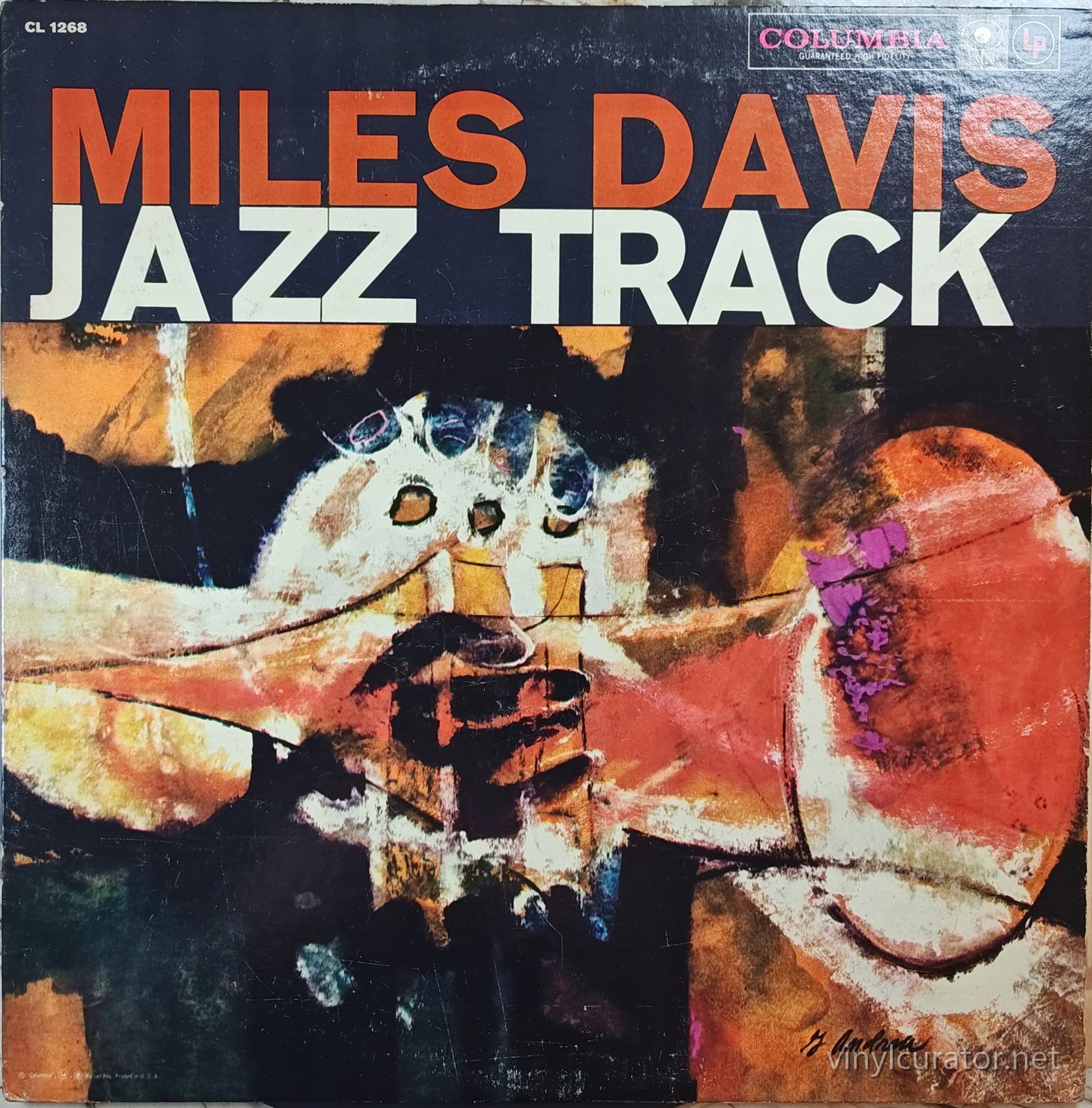 Miles Davis - Jazz Track: Front Cover
