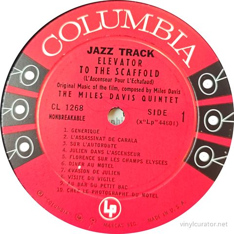 Side 1 Label