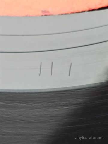 Side 1 Matrix Runout A2