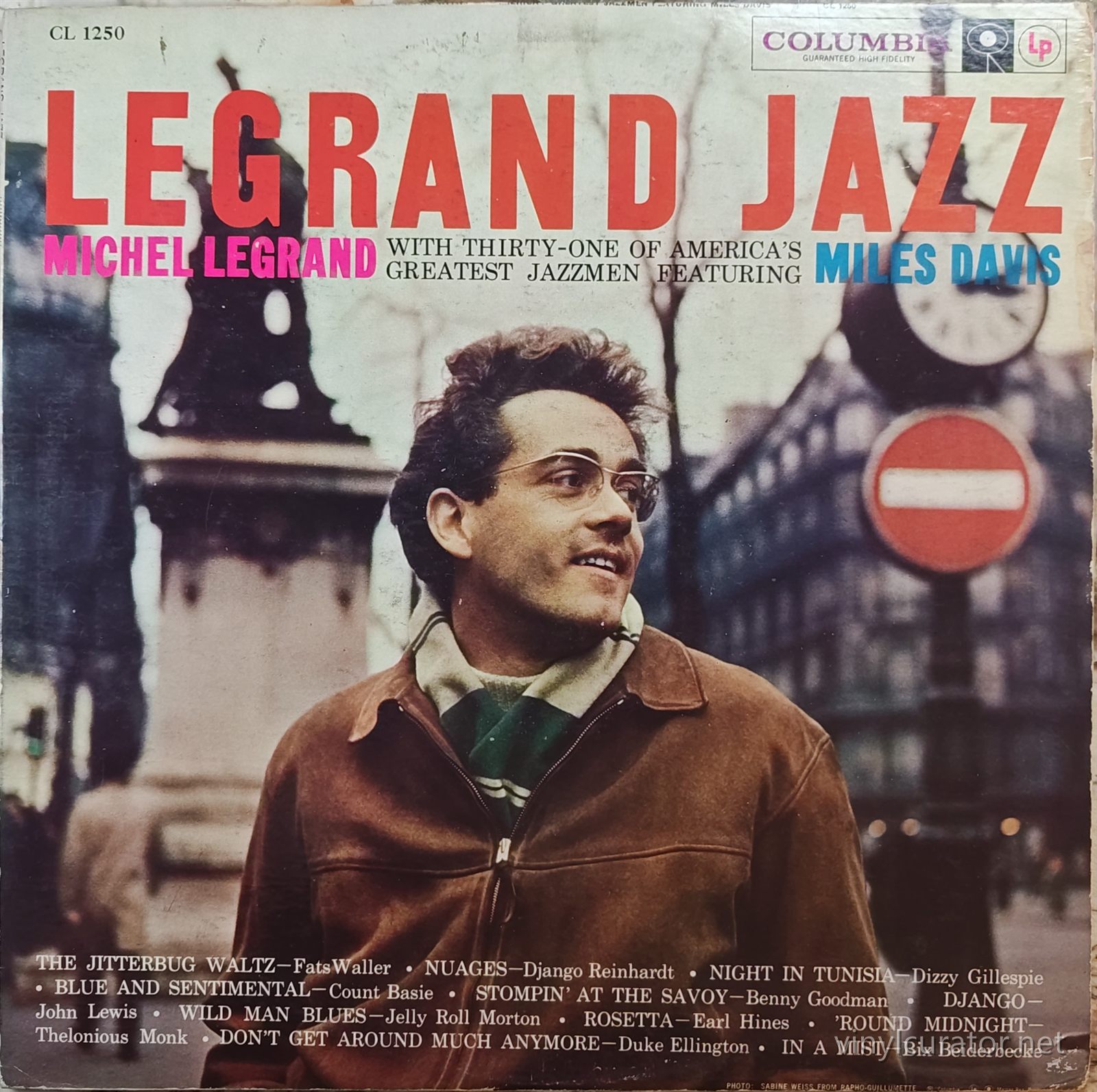 Michel Legrand and His Orchestra Featuring Miles Davis - Legrand Jazz: Front Cover
