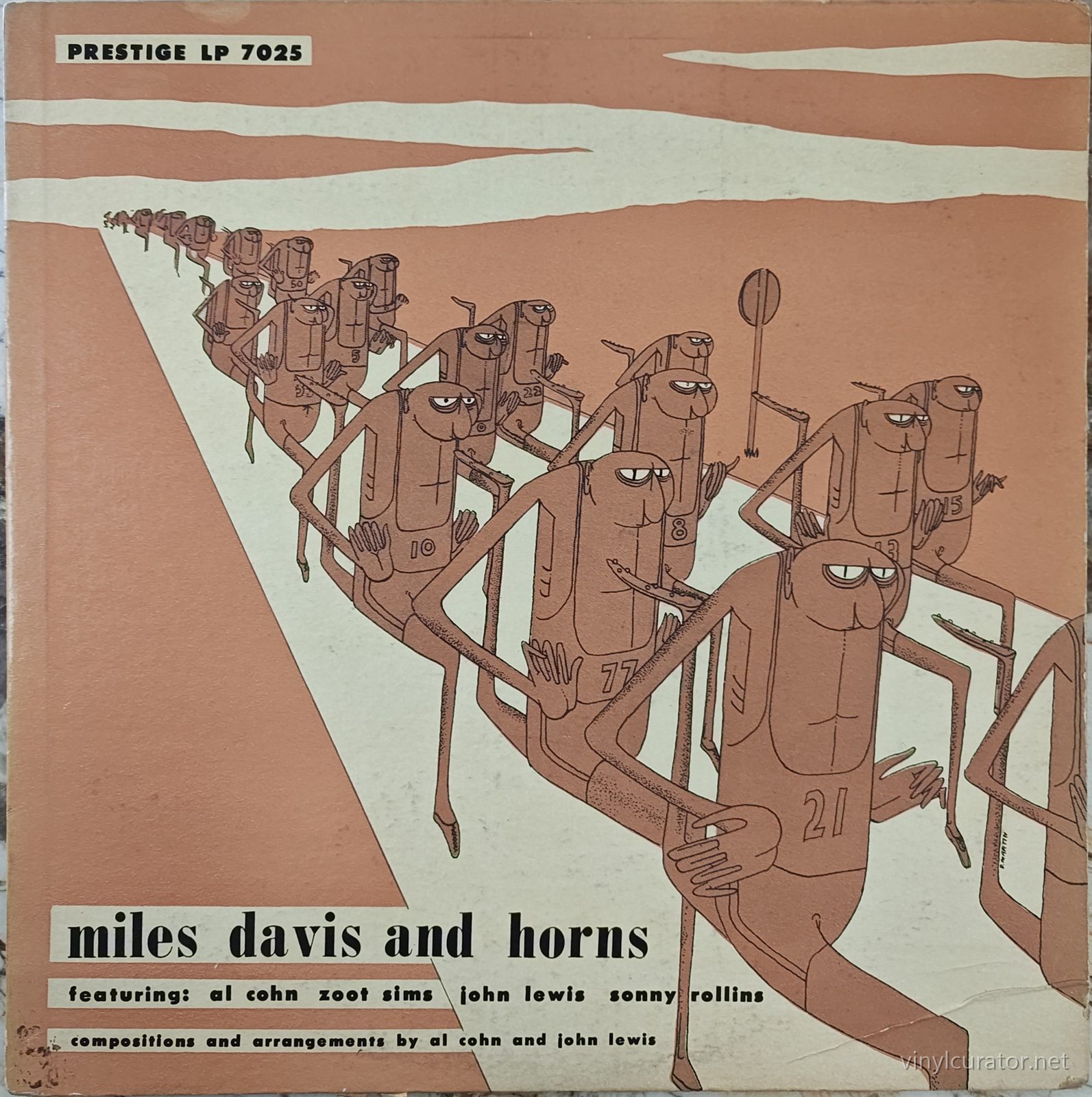 Miles Davis - Miles Davis And Horns: Front Cover