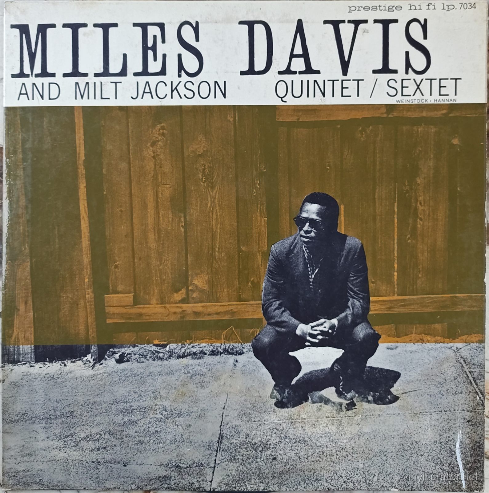 Miles Davis And Milt Jackson - Quintet / Sextet: Front Cover