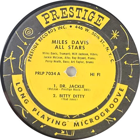 Side 1 Label
