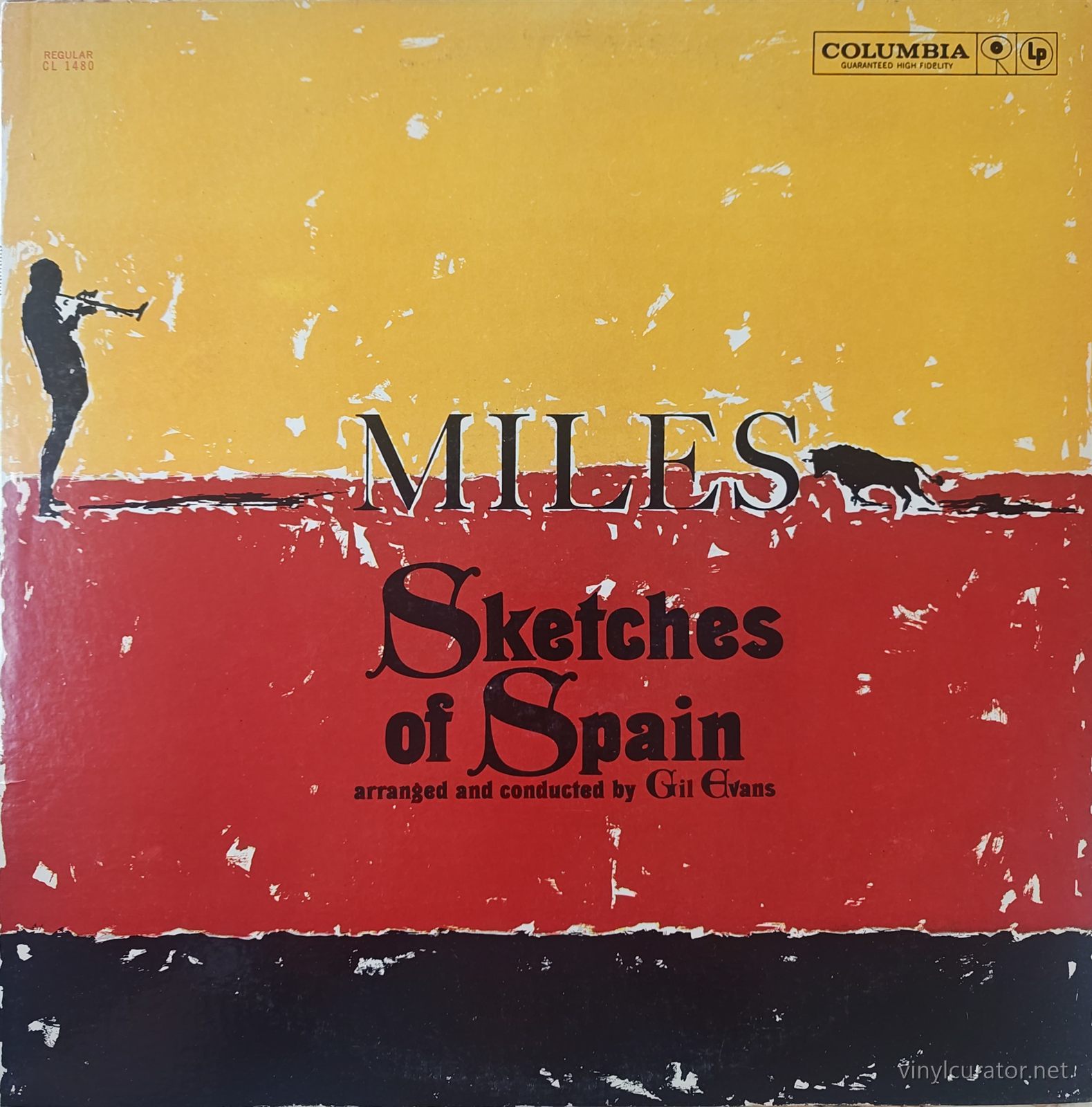 Miles Davis - Sketches of Spain (1960 first pressing): Front Cover