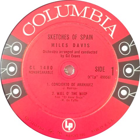 Side 1 Label