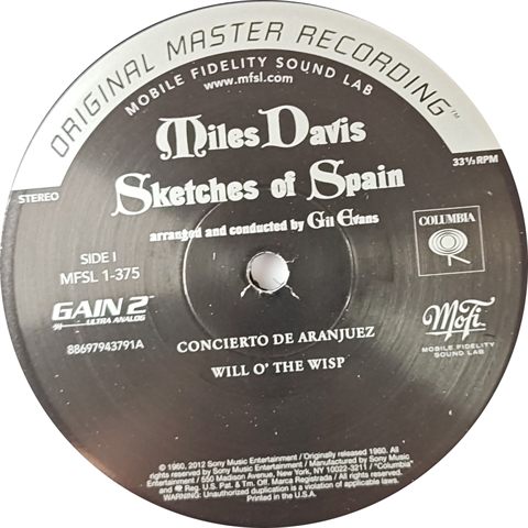 Side 1 Label