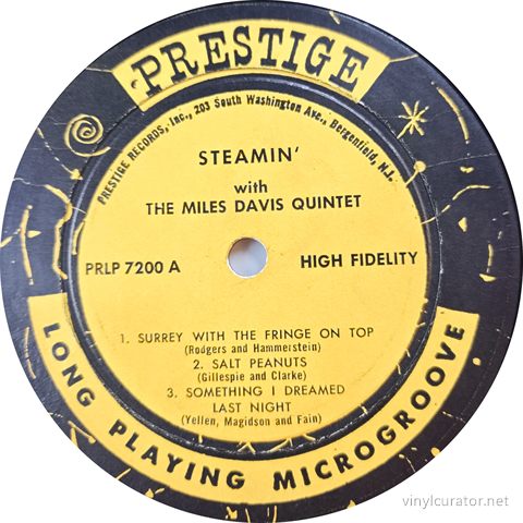 Side 1 Label