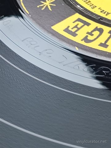 Side 2 Matrix Runout B1