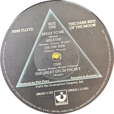 Side 1 Label
