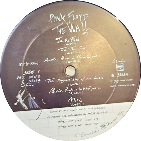Side 1 Label