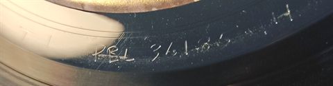 Side 4 Matrix Runout D1