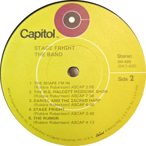 Side 2 Label