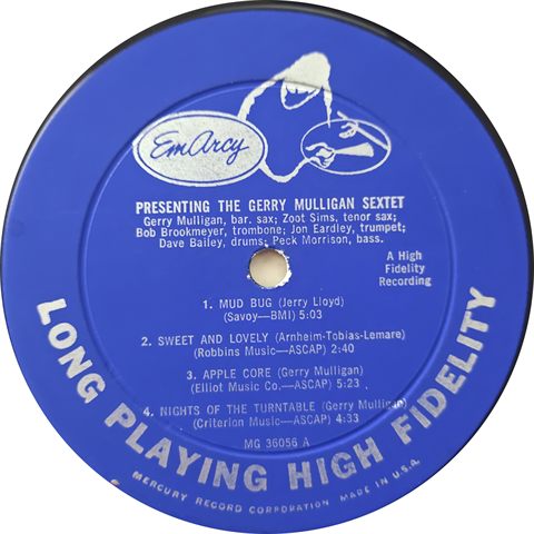 Side 1 Label