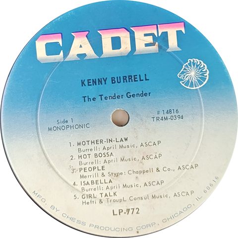 Side 1 Label