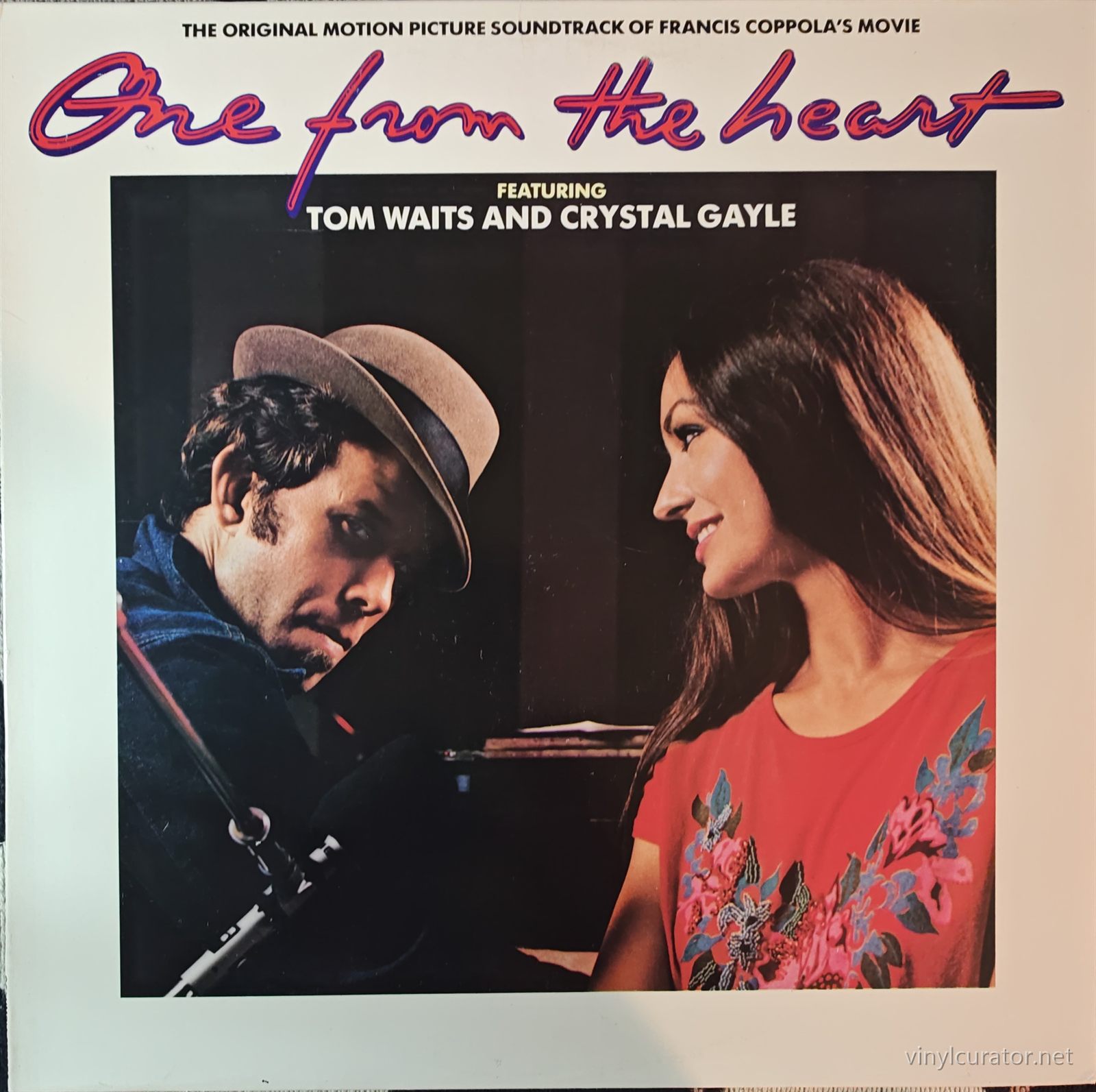 Tom Waits & Crystal Gayle - One From The Heart - The Original Motion Picture Soundtrack Of Francis Coppola's Movie: Front Cover