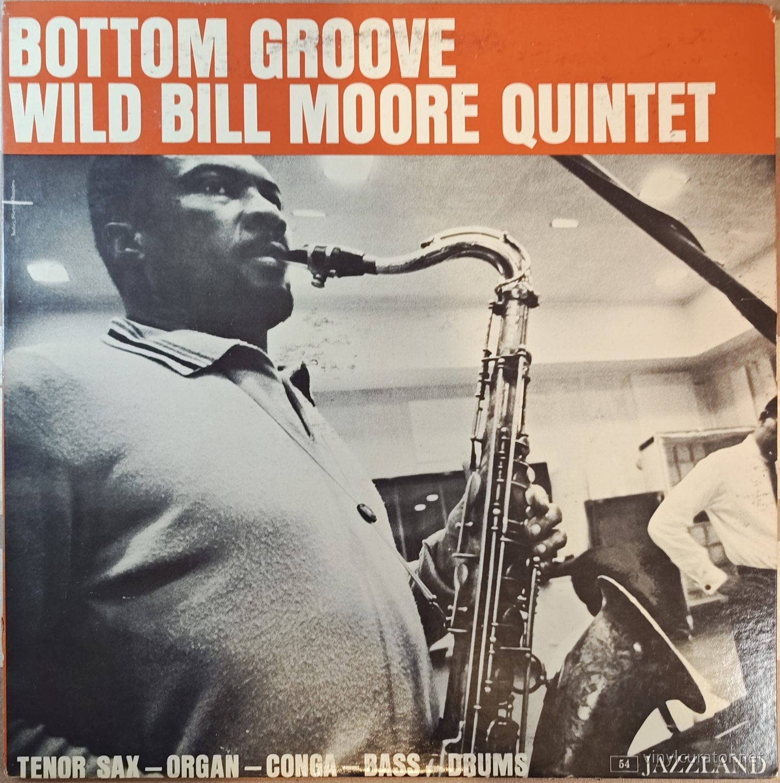 Wild Bill Moore Quintet - Bottom Groove: Front Cover